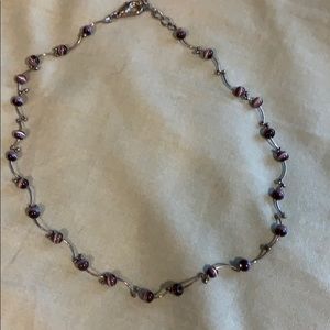 Pretty purple necklace